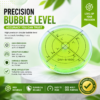Bubble Spirit Level Circular Bullseye Inclinometer measuring level