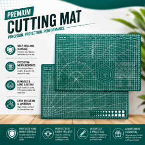 Essential DIY A3 300x450mm Cutting Mat Premium Rubber Stamp Sculpture & Paper Cutting Pad for Art & Craft