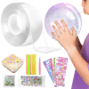Ultimate Nano Tape Balloon DIY Kit | Create Fun Plastic Bubbles & Crafts | Double-Sided Tape for Birthday & Pool Party Décor