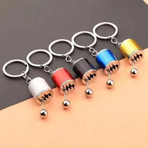 Ultimate Car Modification Pendant Six Gear Shift Keychain