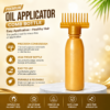 Best Professional Hair Oil Applicator Bottle with Comb 130 ml