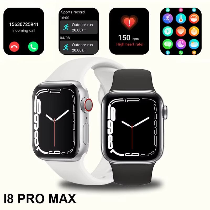 Ultimate I8 Pro Max Smart Watch Series 7 For IOS and Android sports fitness Watch