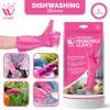 Ultimate Kitchen Washing Hand Cleaning Gloves, Dish Gloves