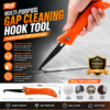 Compact Handheld Foldable Grout Cleaning Knife Seam Hook Crack Cutter Tool for Tile Gaps, Precision Grout Remover