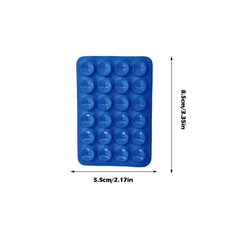 Ultimate Suction Cup Wall Stand Mat Multifunctional Silicone Leather Square Phone Single-Sided Case Anti-Slip Holder Mount Suction 2023