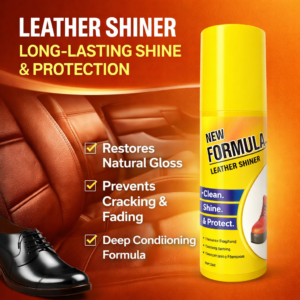 Long Lasting New Formula Leather Shiner 120ml Shine & Leather Protection