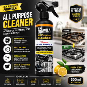 Instant New Formula All Purpose Cleaner Powerful Multi Surface Cleaner for Kitchen, Bathroom & Home Deep Cleaning