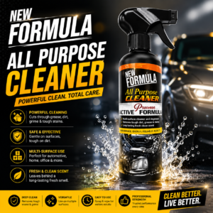 Instant New Formula All Purpose Cleaner Powerful Multi Surface Cleaner for Kitchen, Bathroom & Home Deep Cleaning
