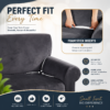 Ultimate Non Slip Sofa Slipcover Foam Strips Stretch Fit Couch Cover Grips