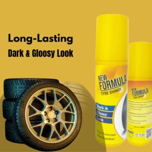 Long-Lasting Protection New Formula Tyre Shiner 120ml
